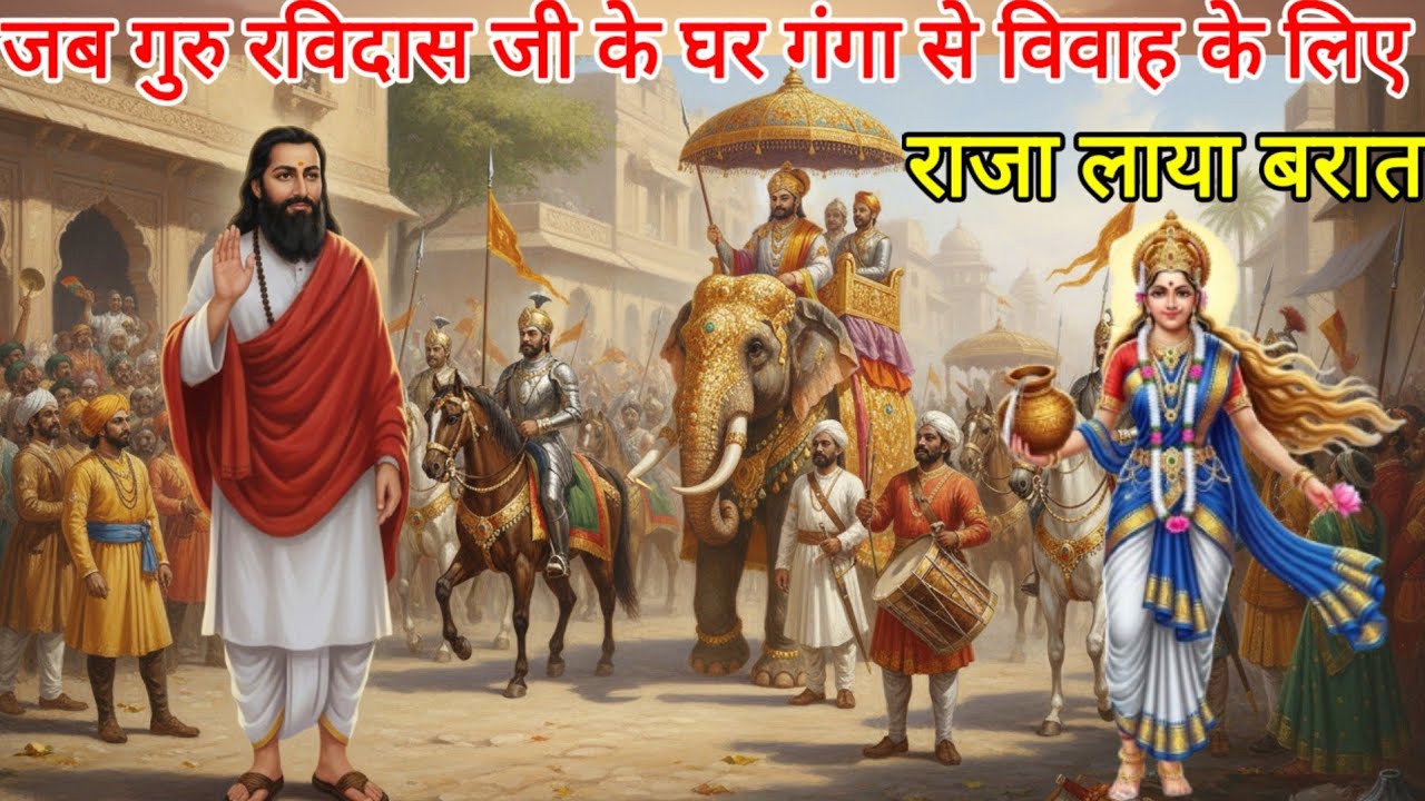 जब गुरु रविदास जी के घर गंगा बनी लड़की से विवाह करने राजा आया | अद्भुत चमत्कार |