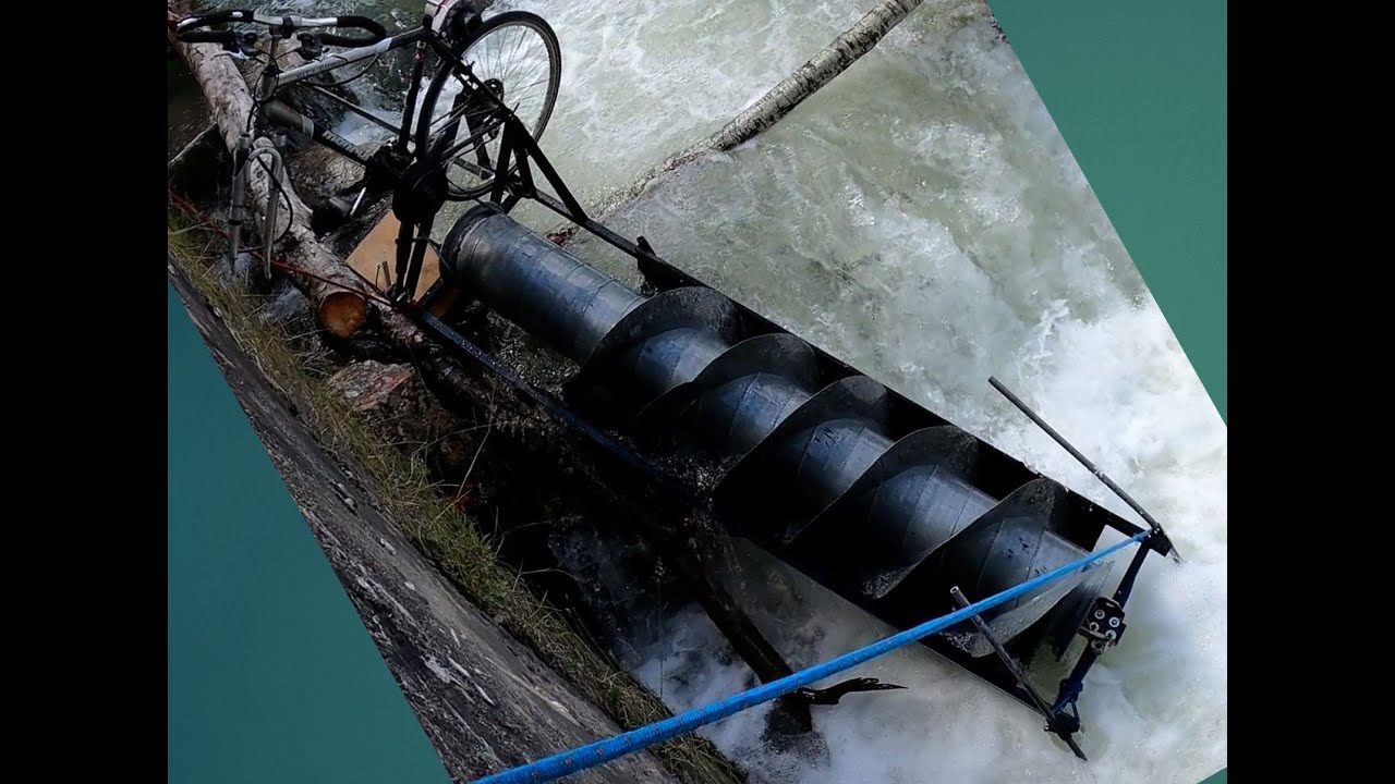 Tutorial: how to build a 100W hydro-power-plant from scrap-material only