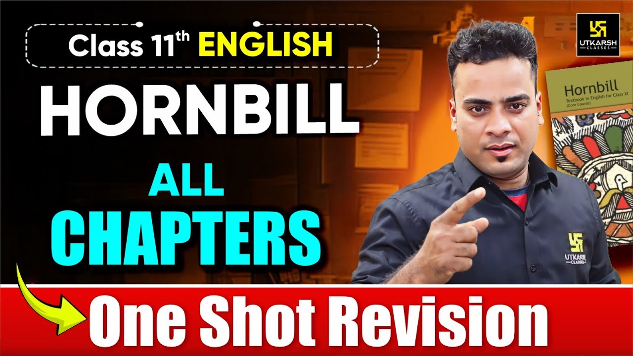 RBSE Class 11 English Hornbill One Shot Revision | Class 11 Annual Exam 2025 | Shrawan Sir
