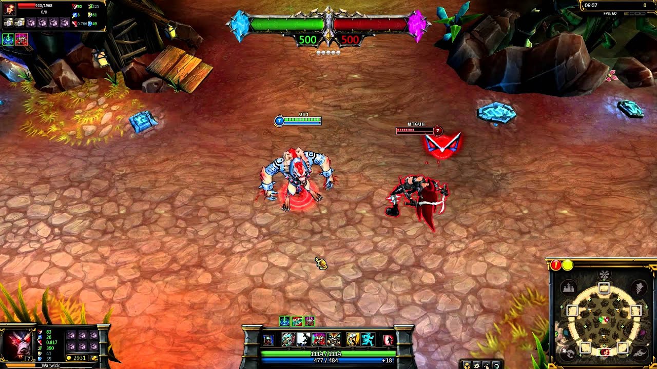 Full - Grey Warwick League of Legends Skin Spotlight