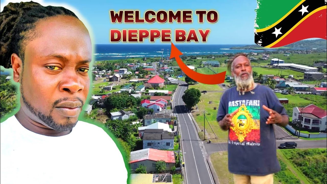 Exploring the historic village of Dieppe Bay 🇰🇳 with Ras Sankofa the history genius, roots  Part 1