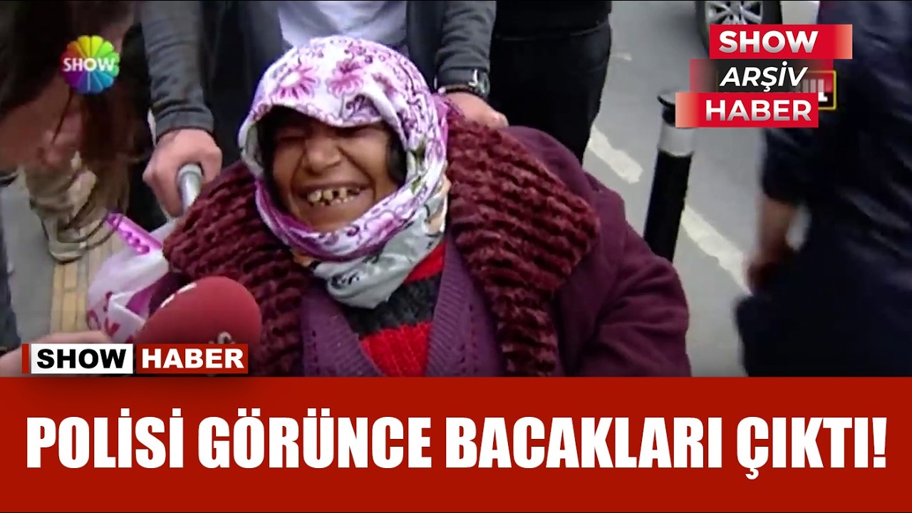 Polisi görünce bacakları çıktı! | Show Arşiv Haber 12.4.2016