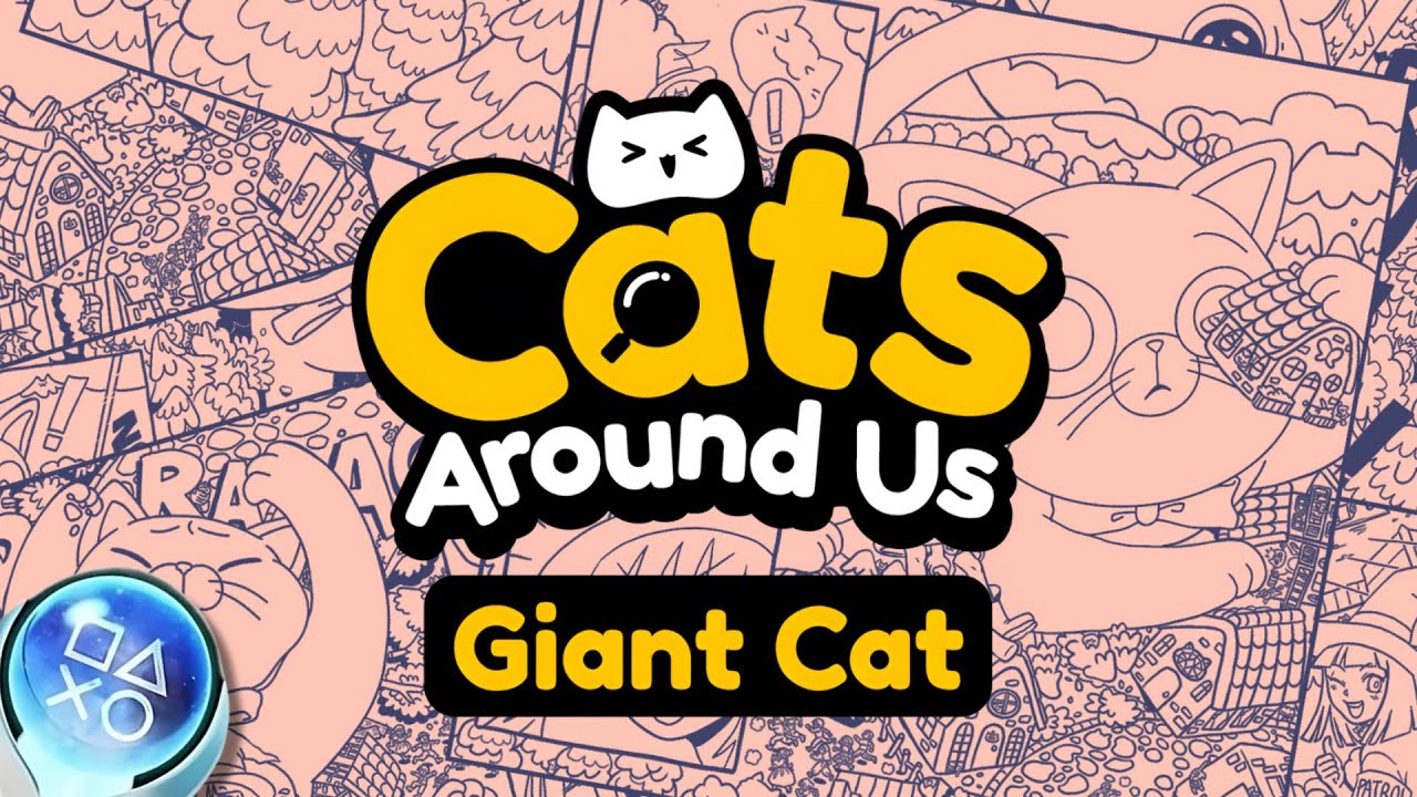 Cats Around Us: Giant Cat 🧩🙀 - Easy 35 min Platinum [100% TROFEOS 🏆] (PS4/PS5).