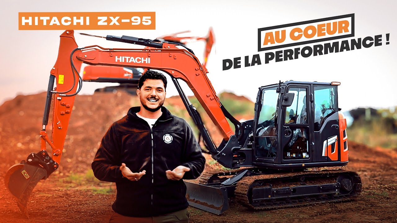 Au Coeur de la Performance : Découvrez la nouvelle Hitachi ZX-95 🧡