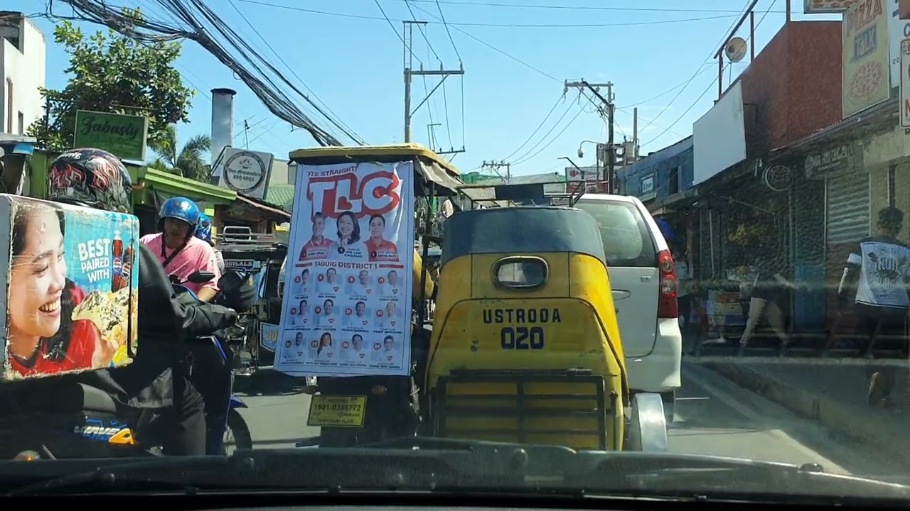 Lakbay Tayo: Vista Mall Taguig (Parking Area) to Bagumbayan, Taguig city