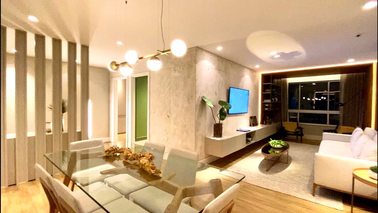 APARTAMENTO DECORADO 3 SUÍTES ALTO PADRÃO ASA NORTE BRASILIA PRÓXIMO AO PARQUE OLHOS D'ÁGUA  SQN 114