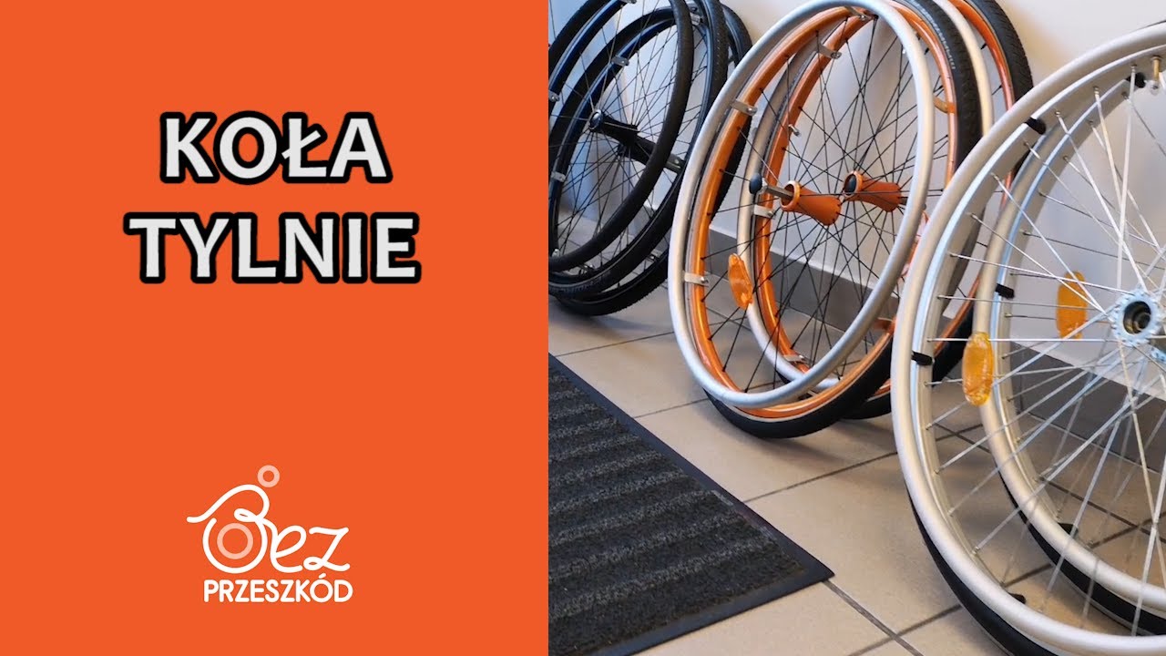 Anatomia wózka inwalidzkiego: koła tylnie - rodzaje i zastosowanie.