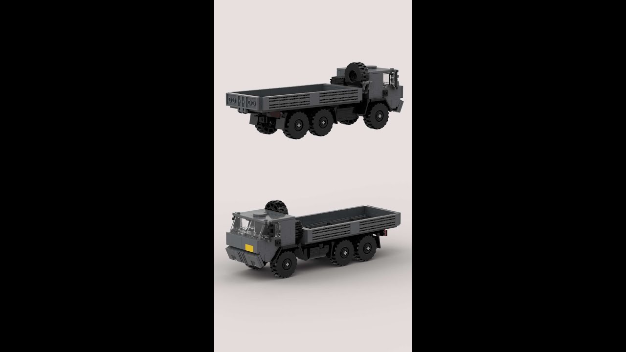 LEGO | Military MOC | Tatra 815-7 (Tatra 817) Truck (Free Instructions)