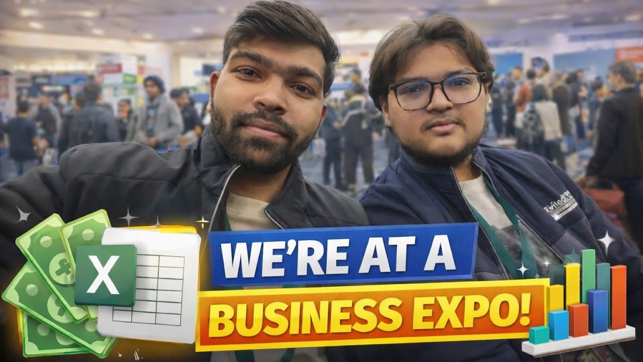We Attended a Business Expo 🚀 | Startups, Ideas & Real Networking