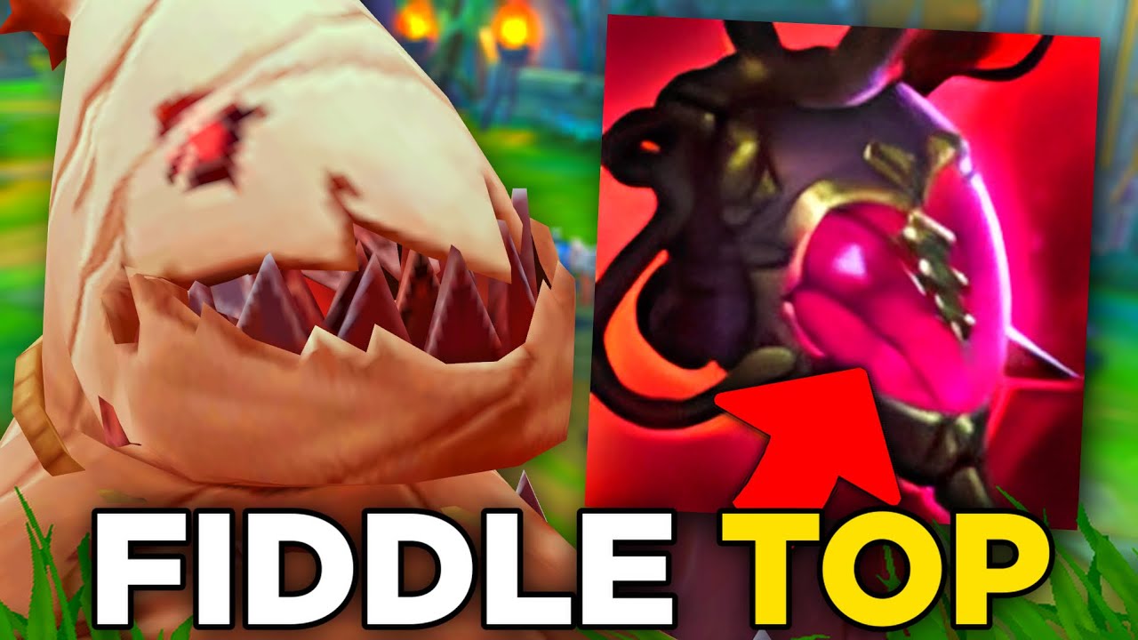 FIDDLE TOP robi zupełne 1v9 w League of Legends