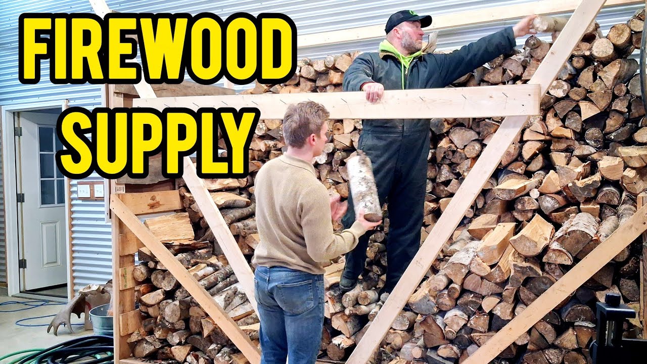 Restocking Our Firewood Supply in Alaska/ Wood Heat vs Heating Oil