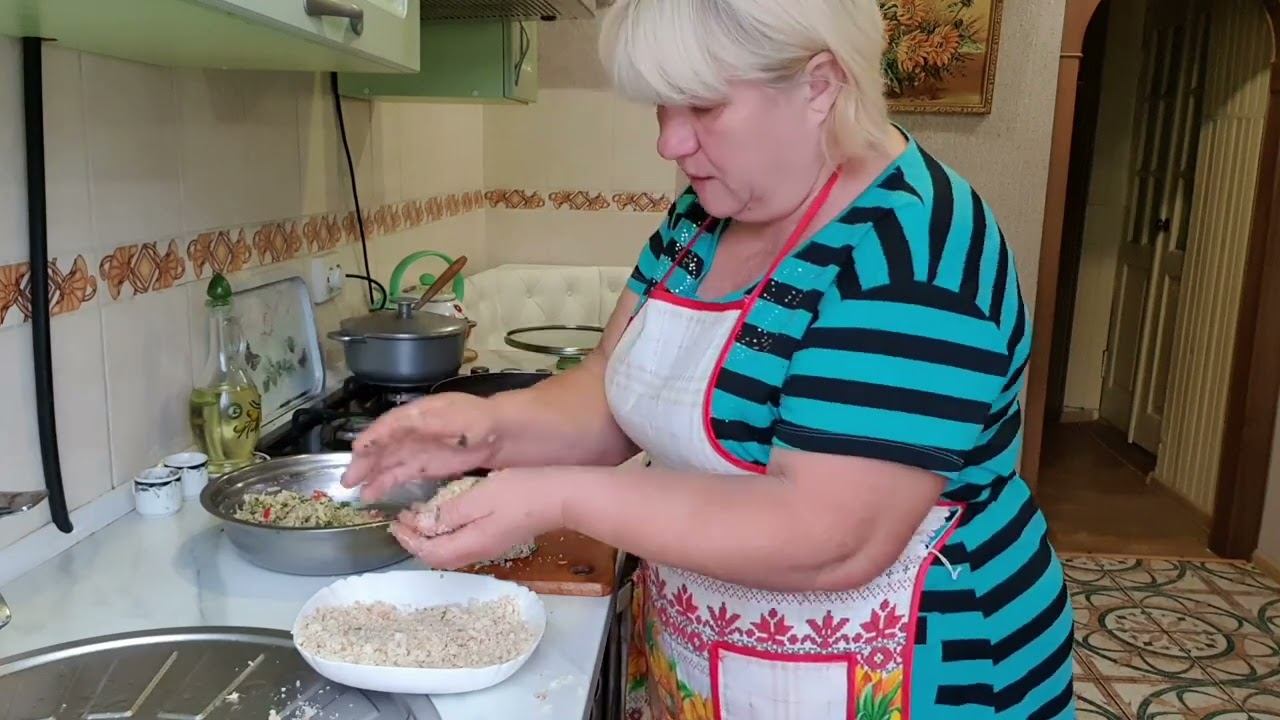 Котлеты с баклажан