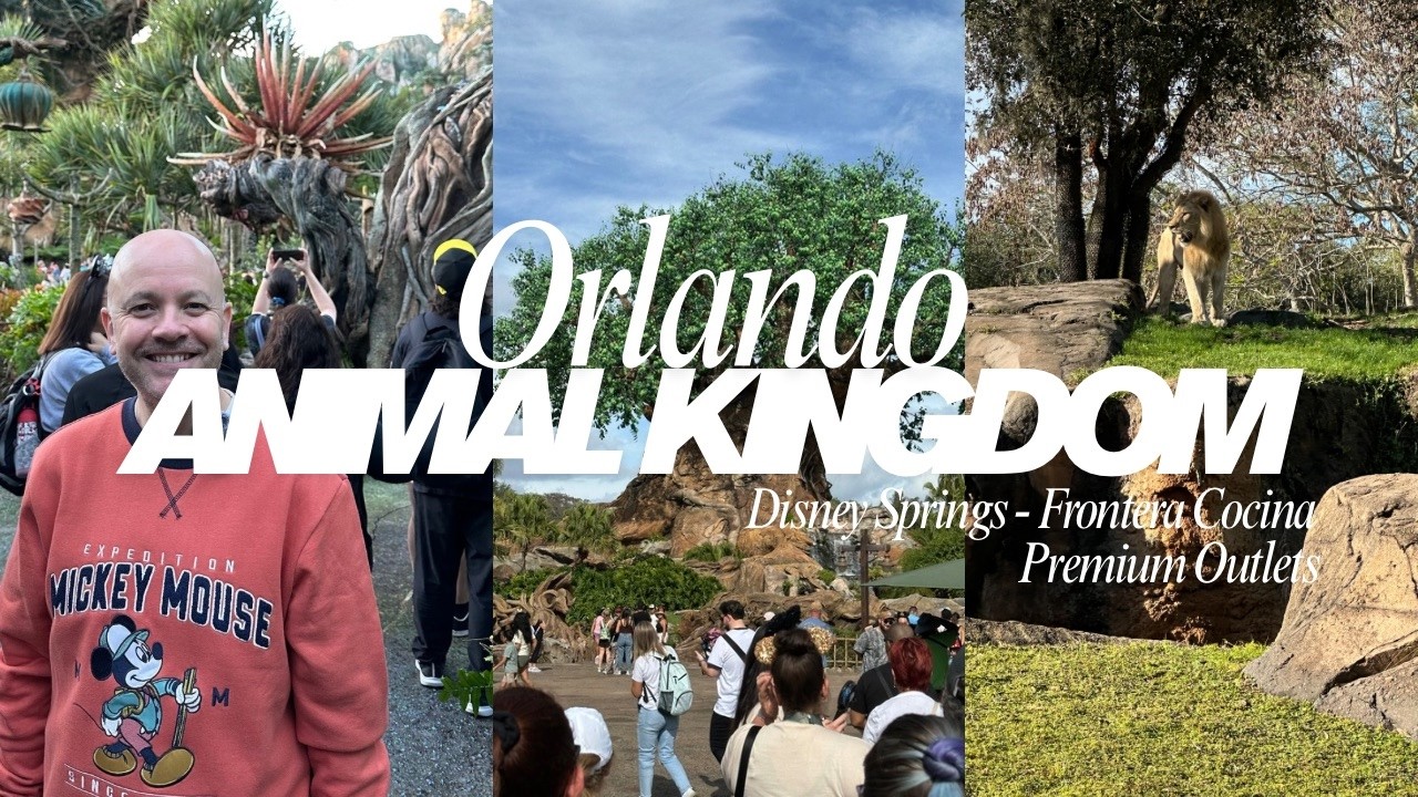 Walt Disney World 🦁 Animal Kingdom Rope Drop + Outlet Shopping + Disney Springs Dinner
