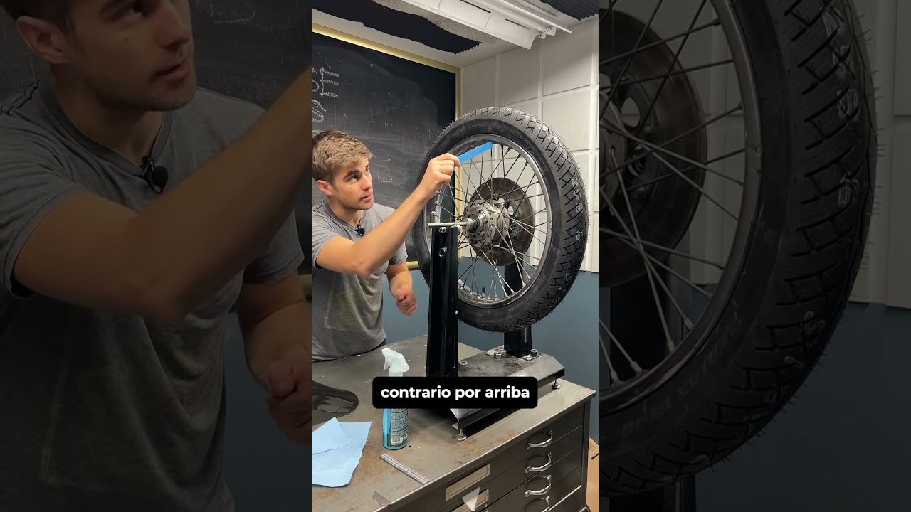C&oacute;mo balancear la rueda de una motocicleta paso a paso 🏍️✨