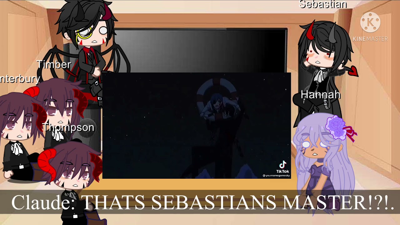 Past black butler demons react to Ciel