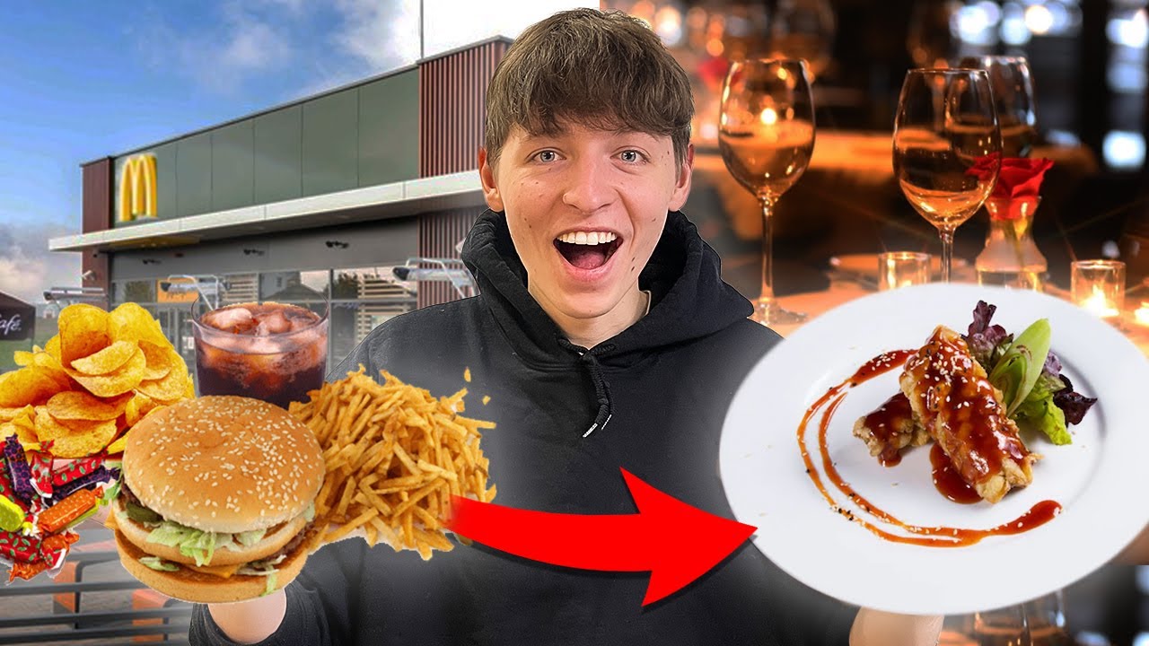 Iš Greito Maisto Pagaminau Prabangų Patiekalą | Talzunas | Pildyk