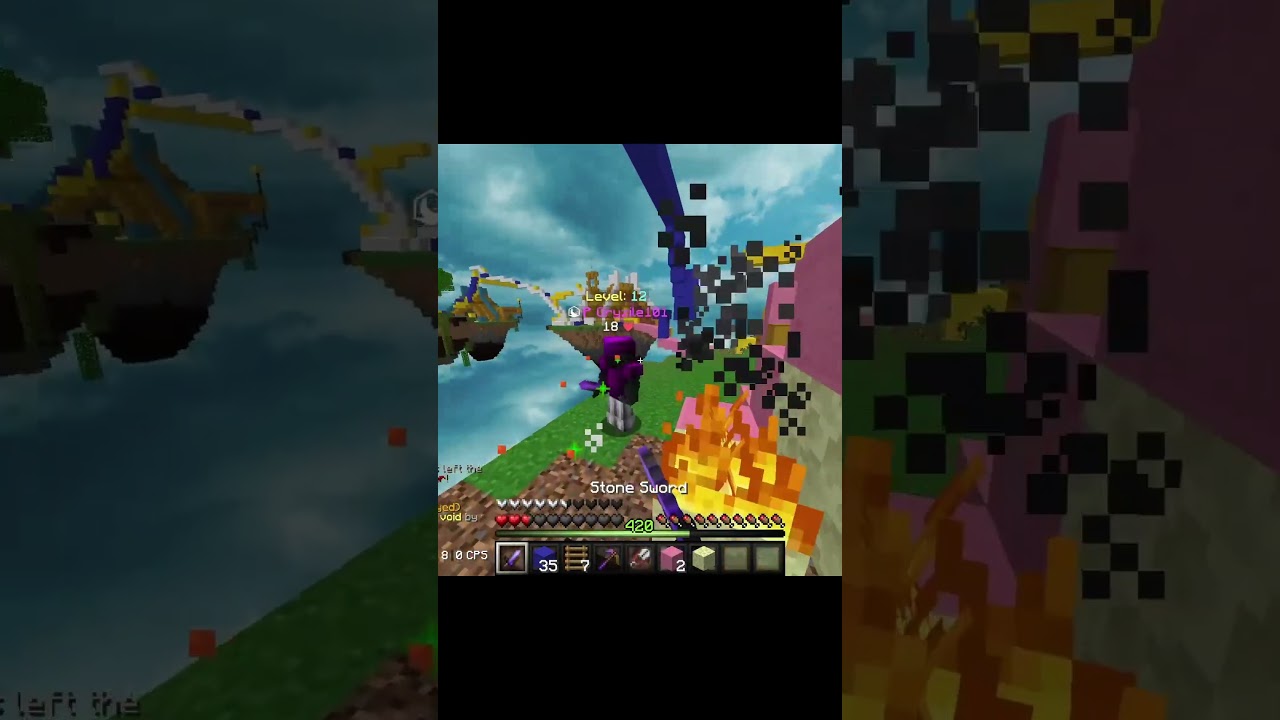 I'm Surprised this worked! #minecraft#bedwars #gaming #hypixelbedwars