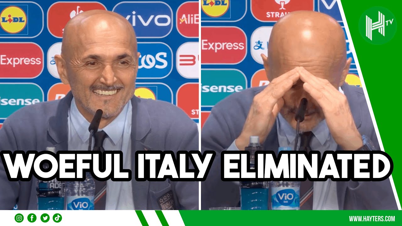 Spalletti lets RIP as WOEFUL Italy eliminated from Euro 2024