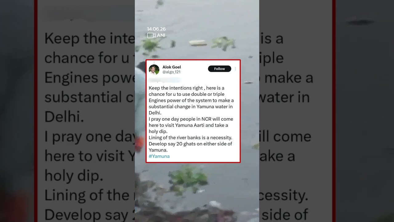 Internet Reacts To Delhi CM's Yamuna Cleaning Drive | Mo of Everything