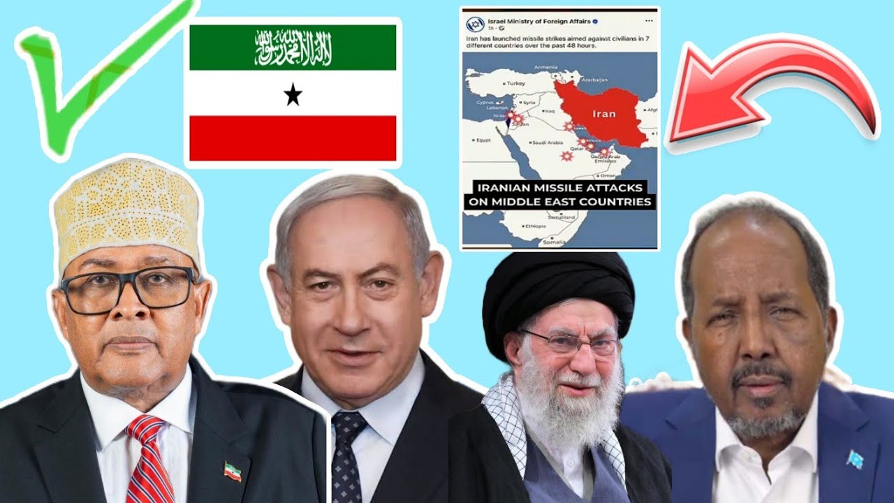 Mapka Somaliland oo adunyada qabsaday markii xamar Ku dayatay qoraal iraan iyo israiil lagu tagerayo