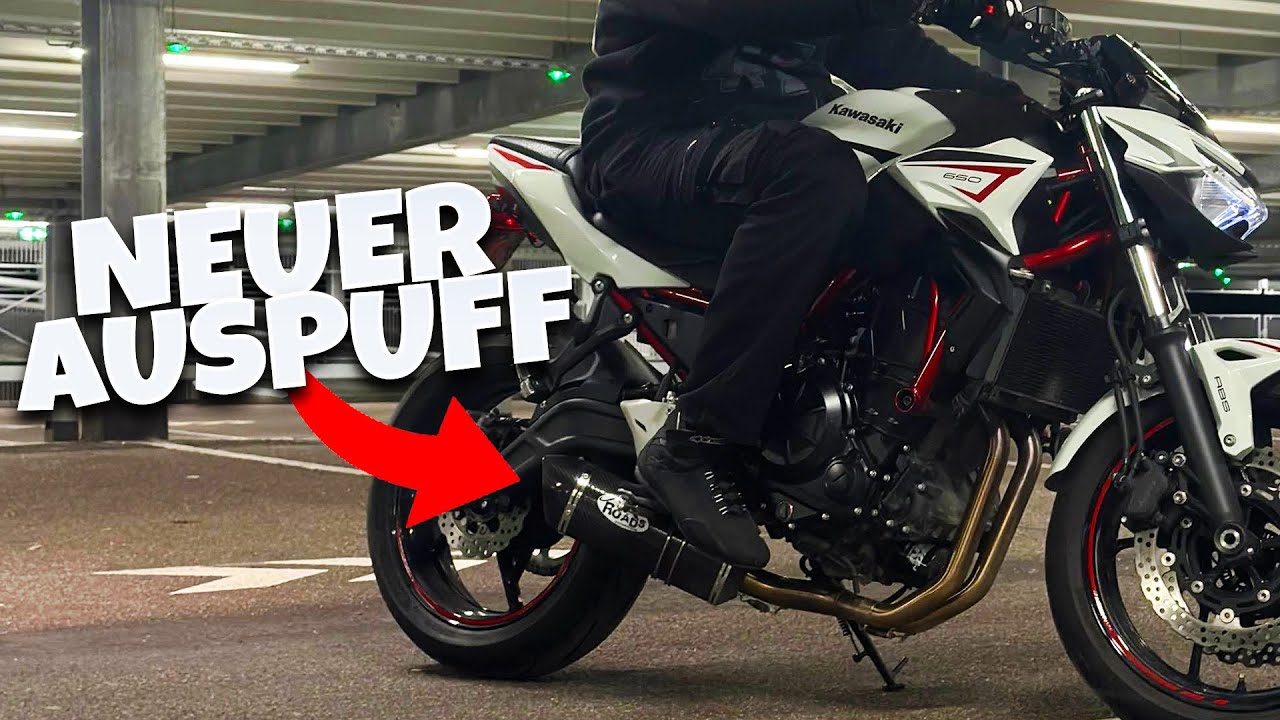 ENDLICH GEILER SOUND 😍 Roadsitalia auf meiner Z650