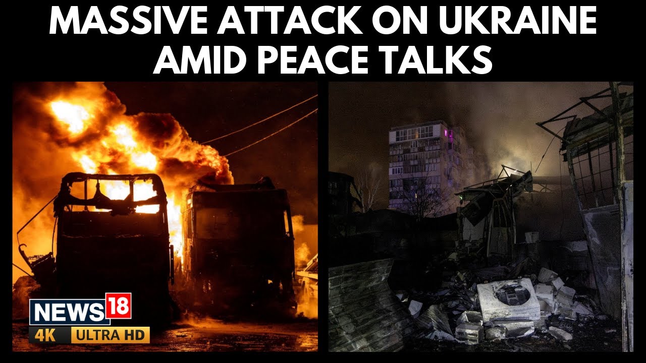 Russia Launches Massive Attacks On Kyiv And Kharkiv After Trilateral War Talks In Abu Dhabi | 4K