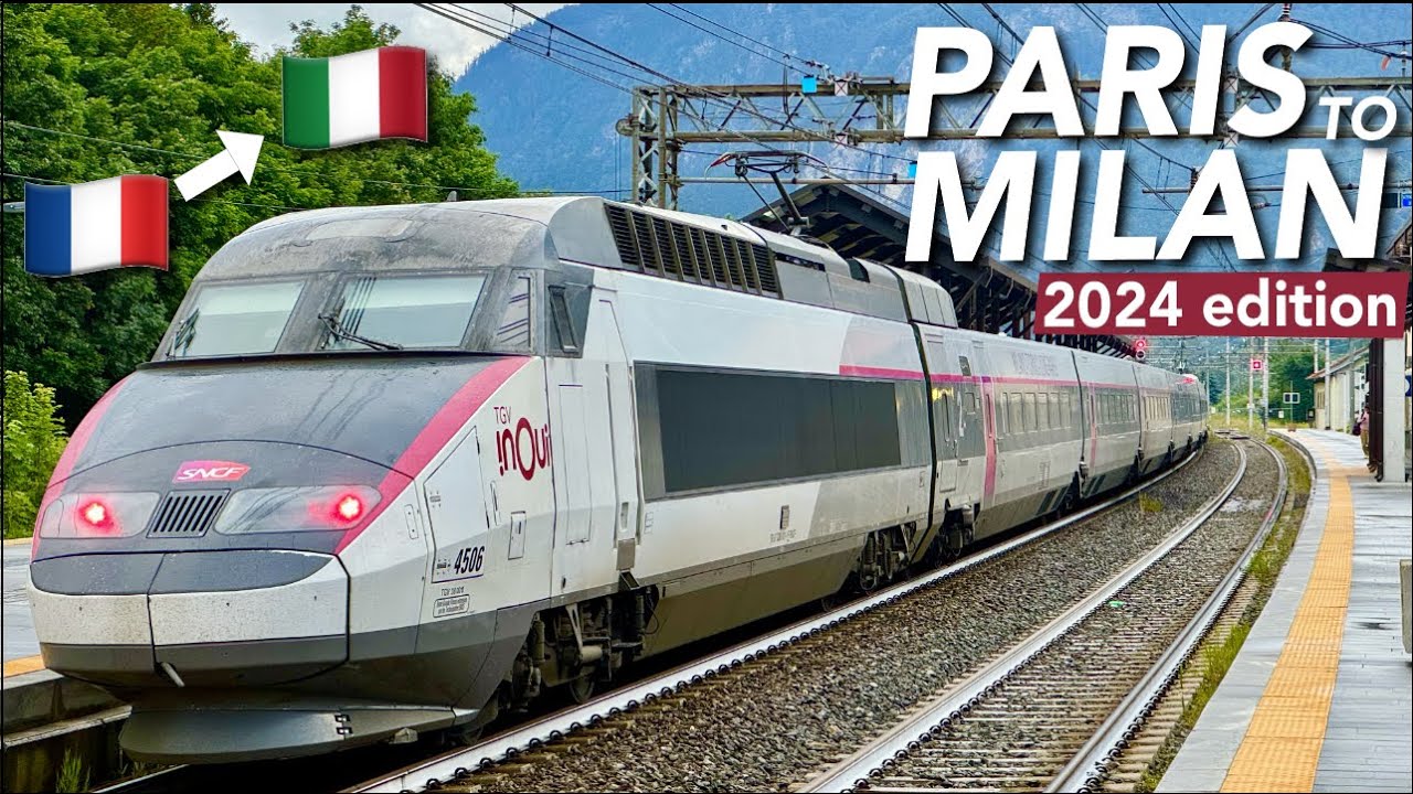 Каково это – пересечь Альпы на поезде в 2024 году - от Парижа до Милана на TGV Inoui