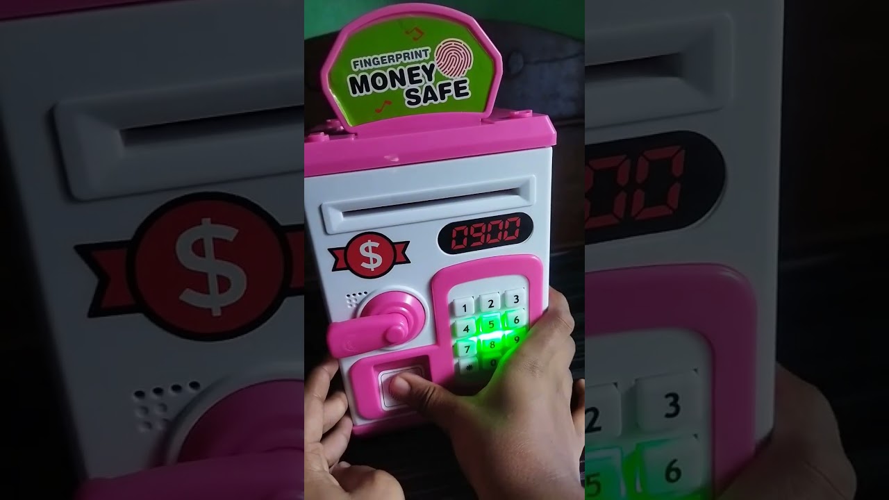 #fingerprint money safe bank