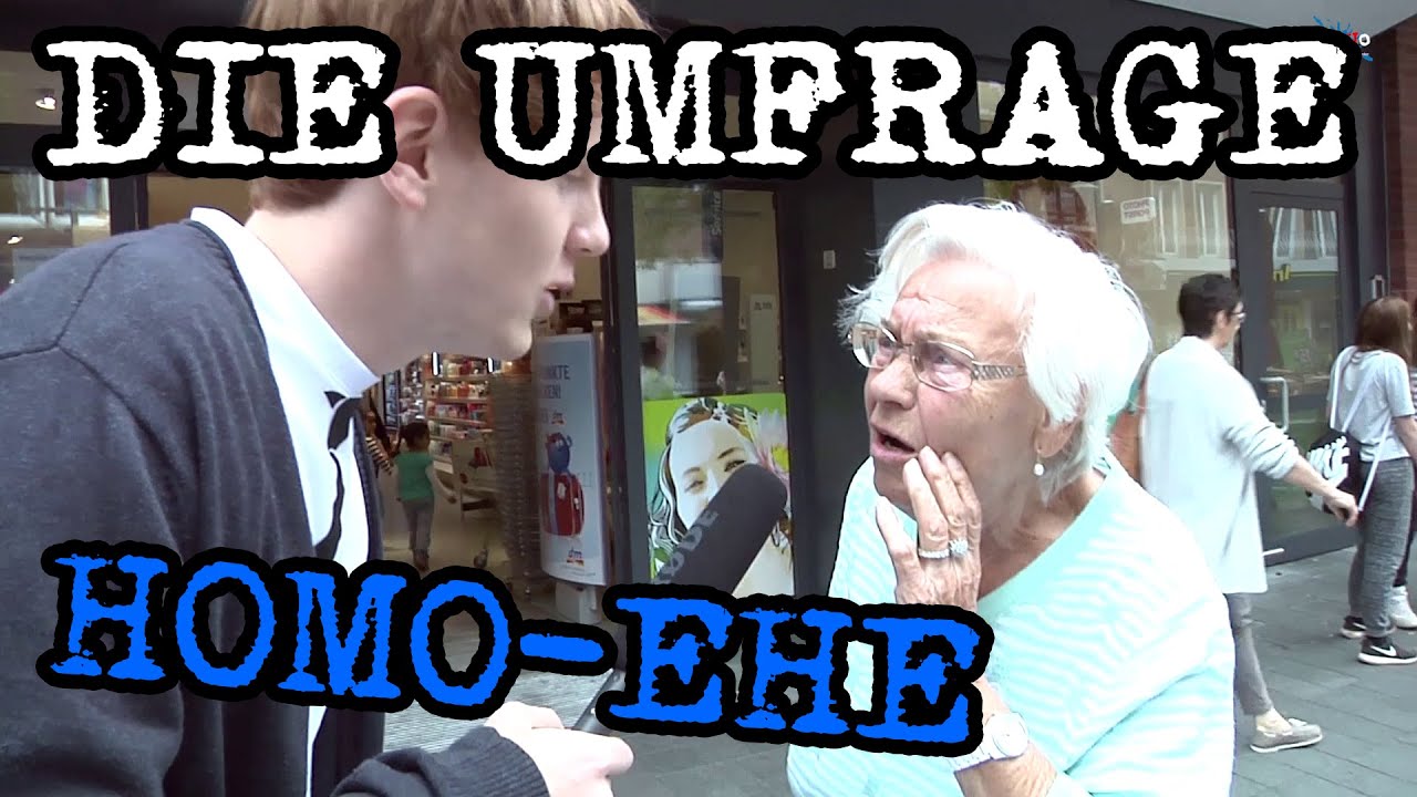HOMO-EHE: Die Umfrage | proVo Nostalgie