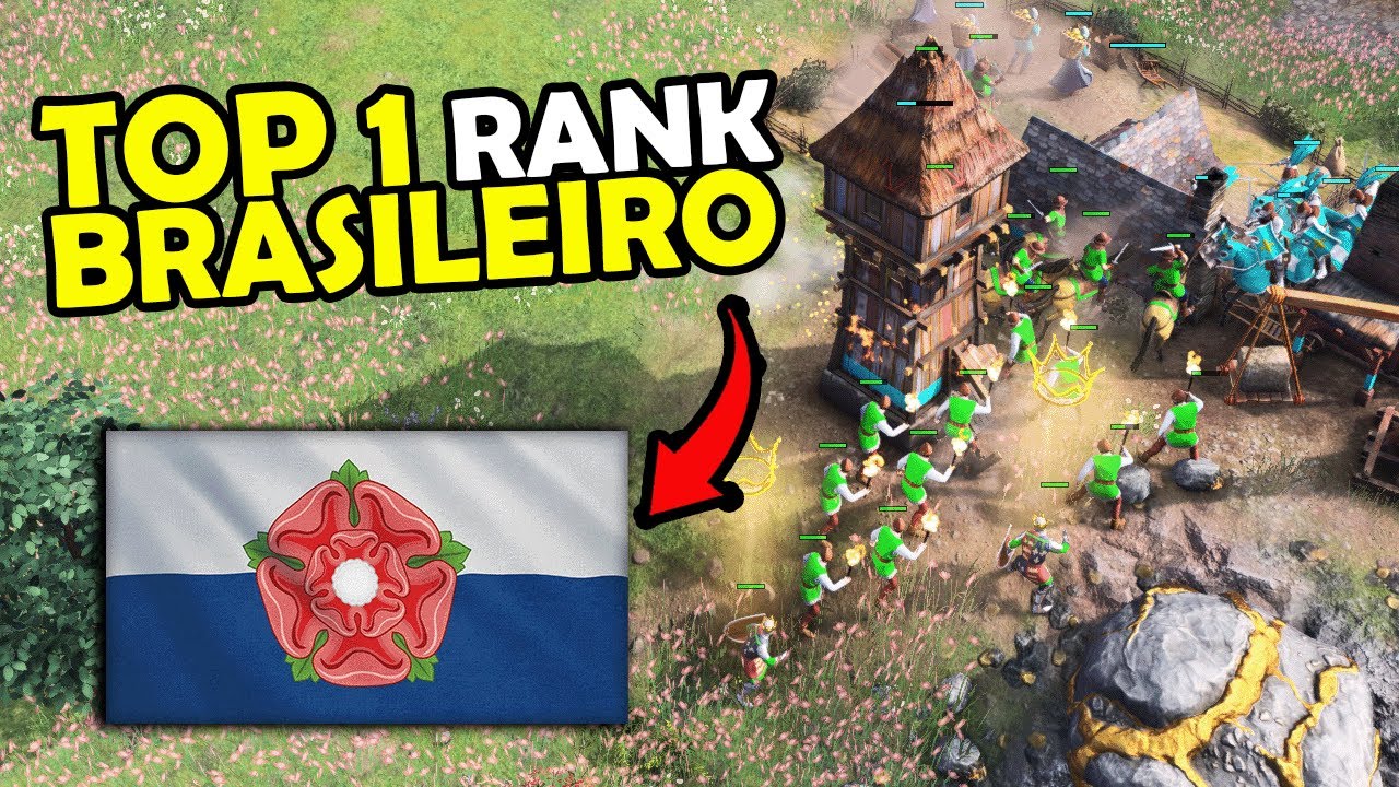 Como Jogar de Dinastia Lancaster no Novo Meta do Age of Empires 4 - SuperAfim vs CrackedyHere