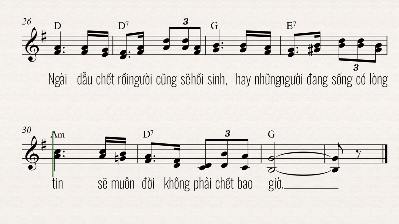 ST: CHÚA LÀ SỰ SỐNG LẠI - Thien Lý