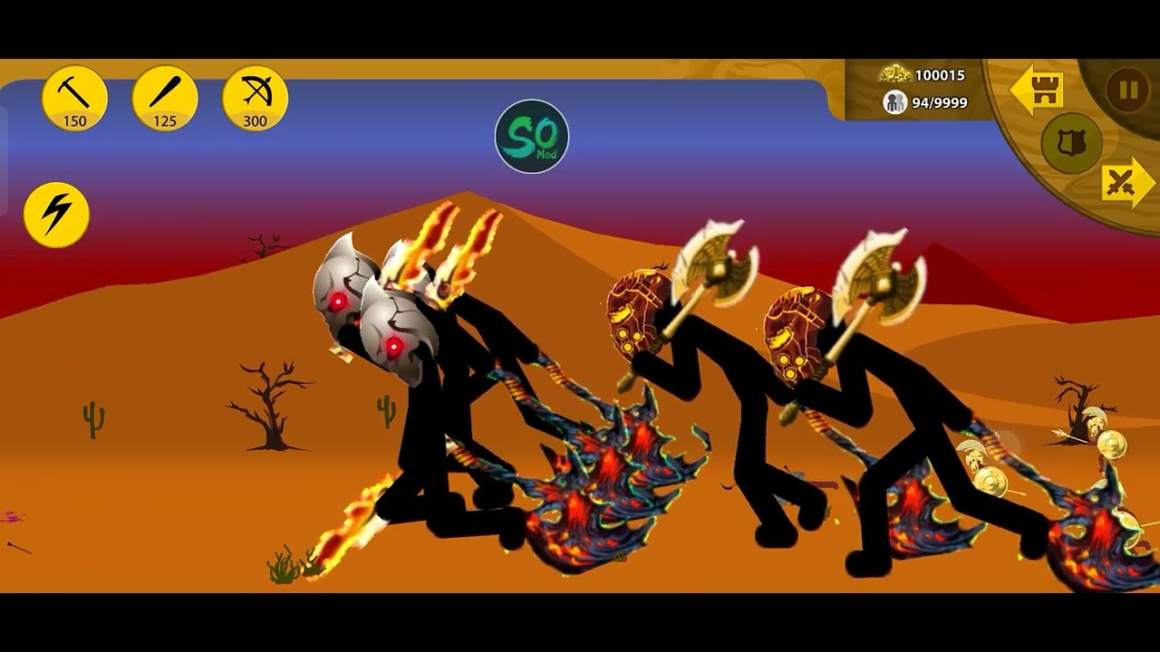 Stick war mod VIP như hugo gaming by @mahirucuteso1japan có link tải