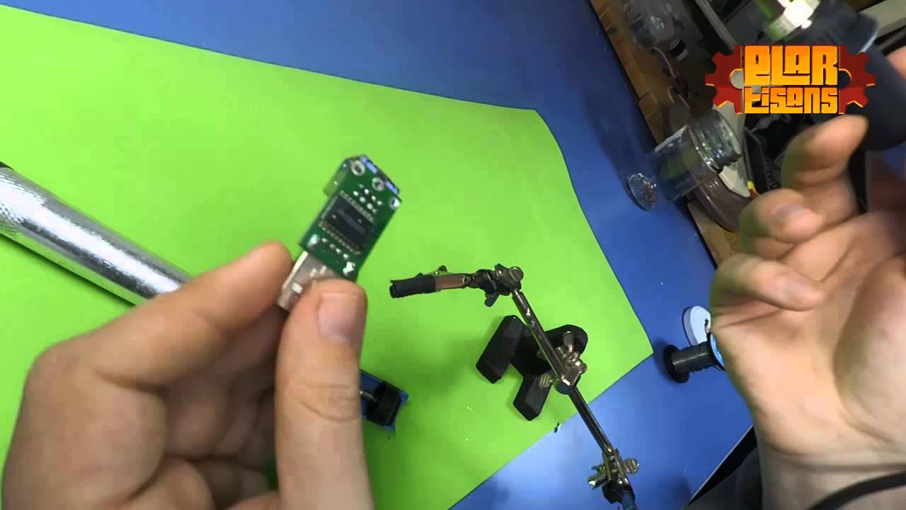 Cómo adaptar un teclado PS/2 a USB - IBM model M - Elartisans