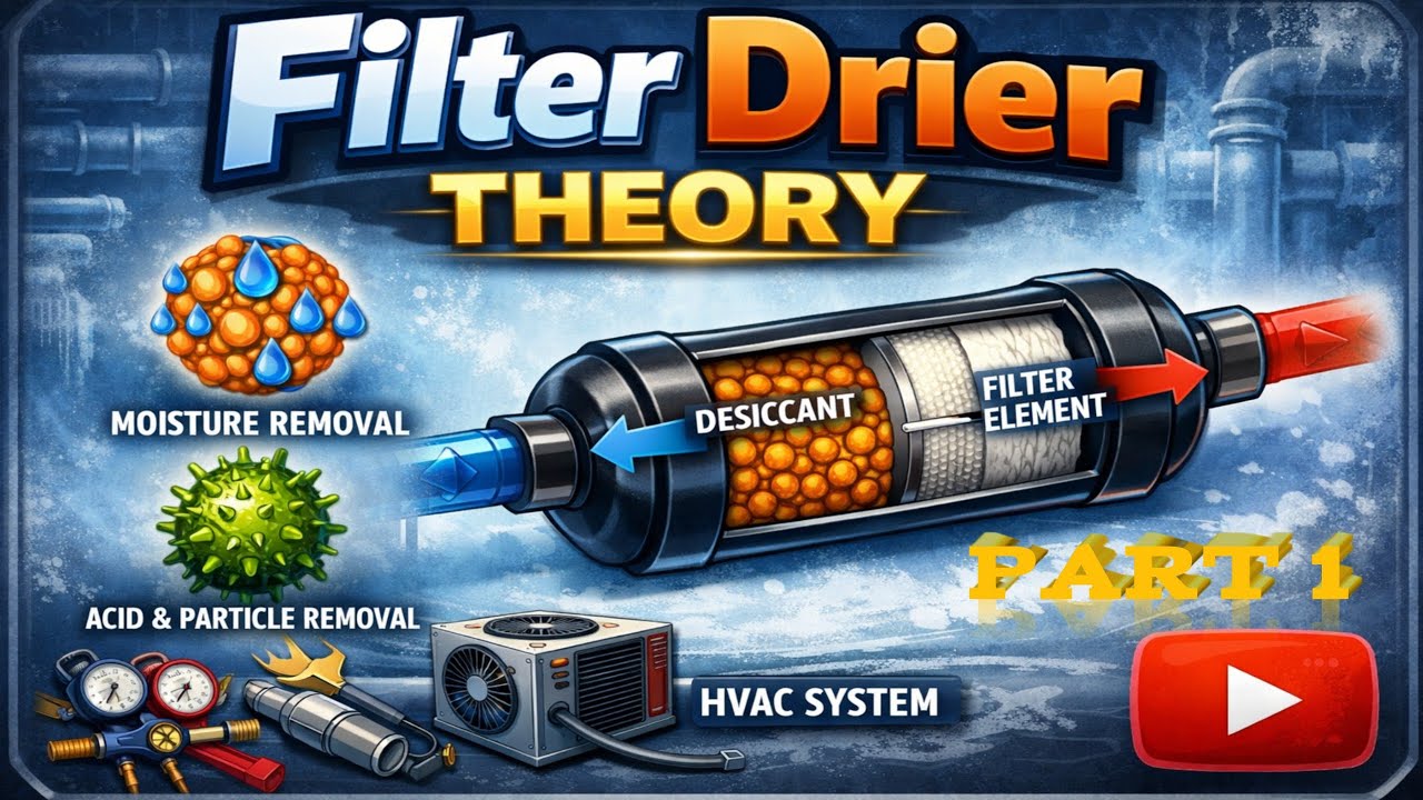 Filter Drier | ITI HVAC Students ke Liye|AC System Me Filter Drier Kyu Zaruri Hai?
