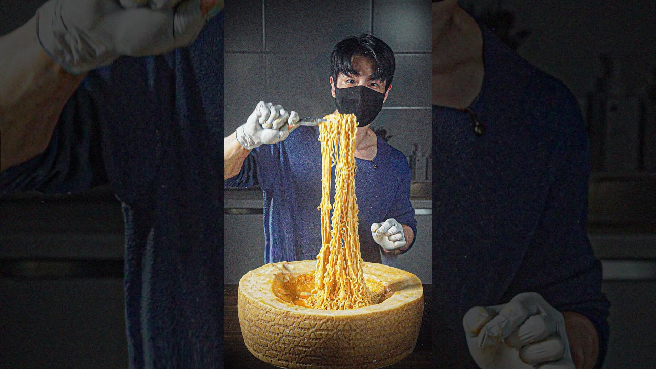 [7편] 불닭볶음면 처음 먹어보면?