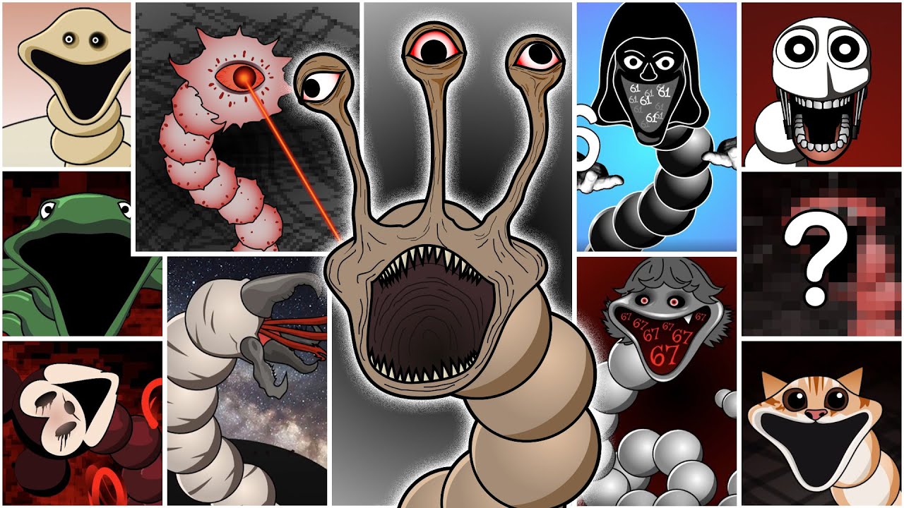 My Sprunki OC: HUNGRY WORM (Phase 1 to NEW Phase 33, Phase 34 from Roblox)
