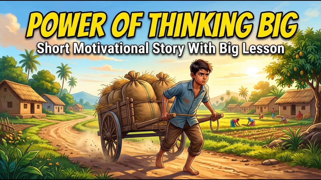 The Power of Big Dreams - Story of a Poor Boy With Empty Pockets | Inspiring Motivational Story