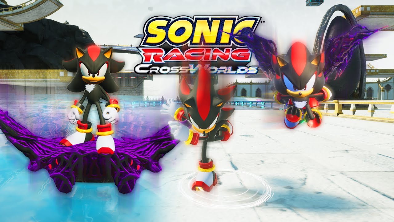 Skating Shadow With Doom Powers Mod | Sonic Racing CrossWorlds