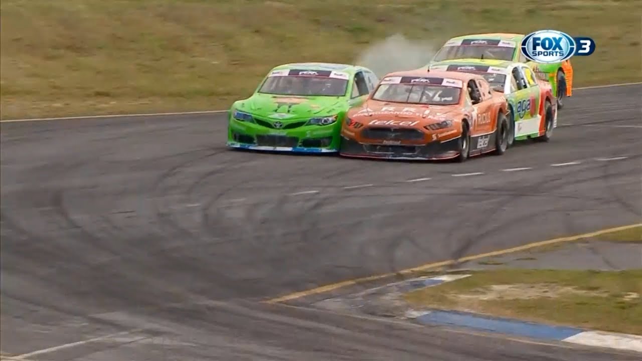 NASCAR PEAK Mexico Series 2019. Autódromo Monterrey. Last Laps | Battle for Win