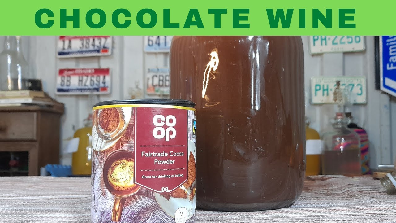 Divine Chocolate Wine 🍫🍷 Recipe and Method