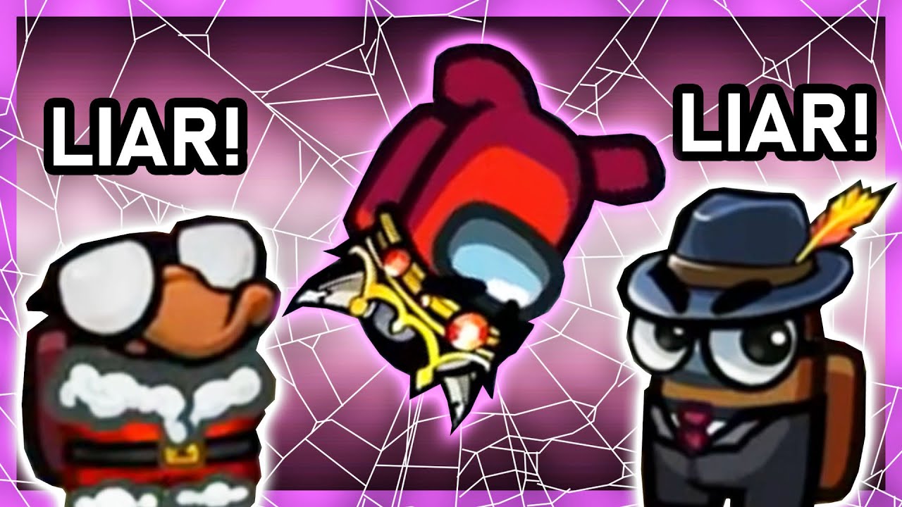 The Jester is caught in a WEB OF LIES | Among Us Town of Us Mod w/ Friends