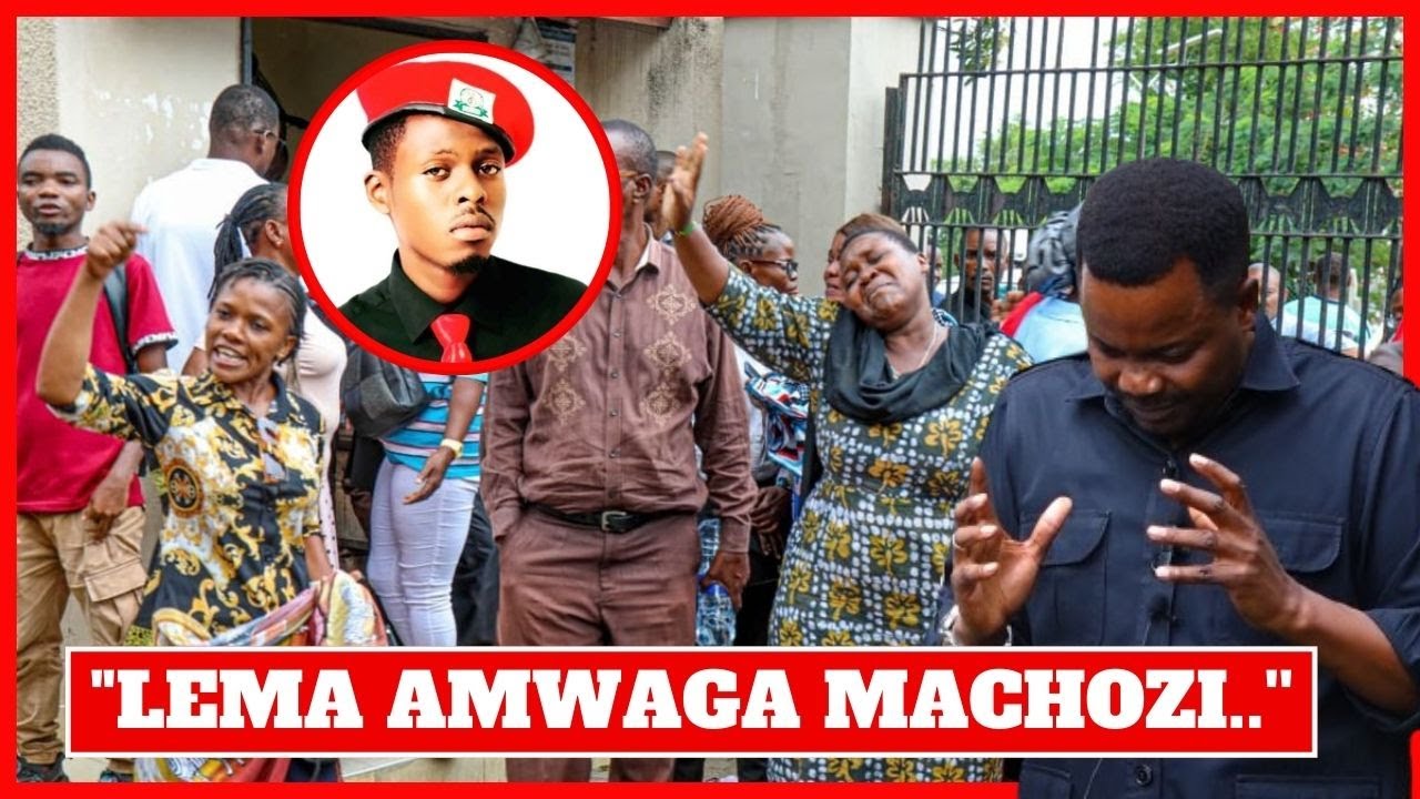 ''SOKA HAJAWAHI KUTUKANA ANADAI KATIBA MPYA''GODBLESS LEMA AMWAGA MACHOZI SAKATA LA SOKA KUTOONEKANA