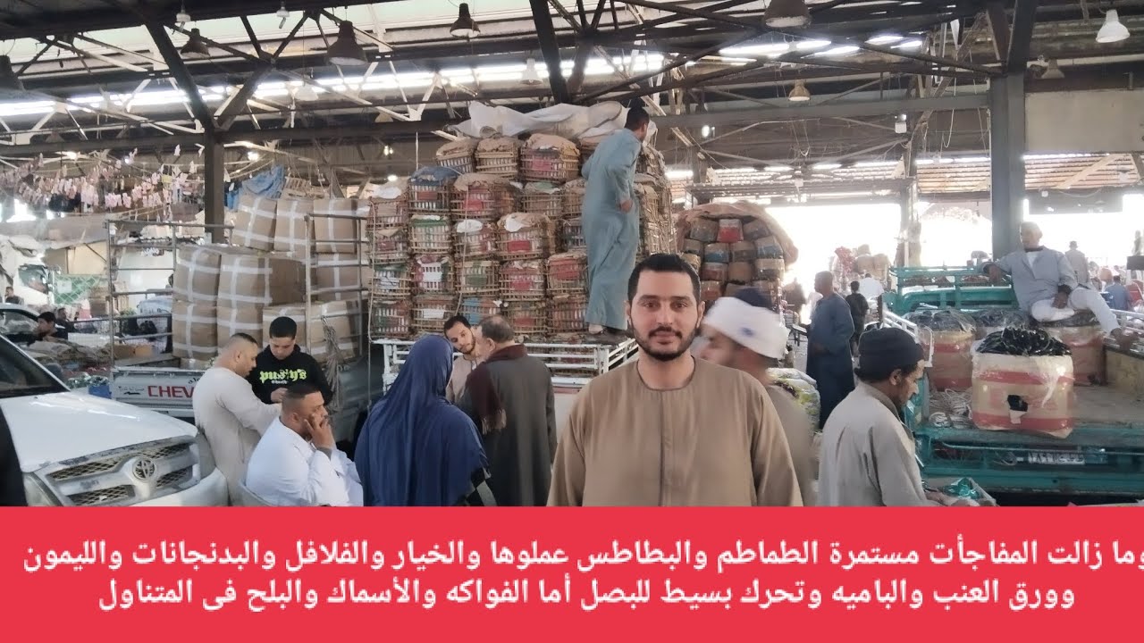 وما زالت المفاجأت مستمرة الطماطم والبطاطس عملوها والخيار والفلافل والبدنجانات والليمون وورق العنب 