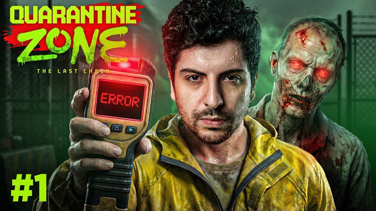 ZOMBİ SALGININDA SINIR GÜVENLİĞİ OLDUM! | Quarantine Zone (1. BÖLÜM)