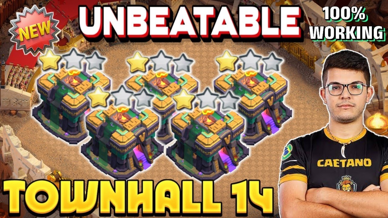 STRONG TH14 BEST FOR WAR / FARM / RANK AND CWL BASE WITH COPY LINKS || TH14 BASE 2025 || TH14 ANTI 3
