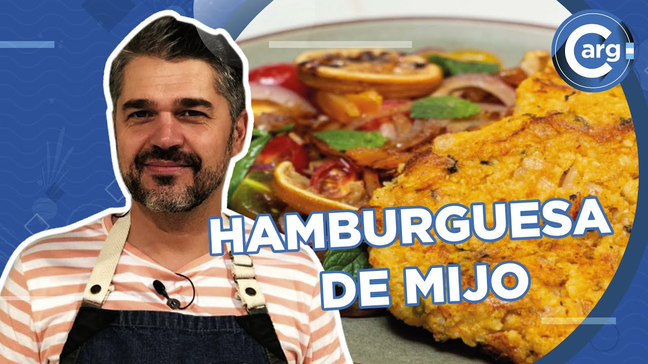 CÓMO SE HACE UNA HAMBURGUESA DE MIJO