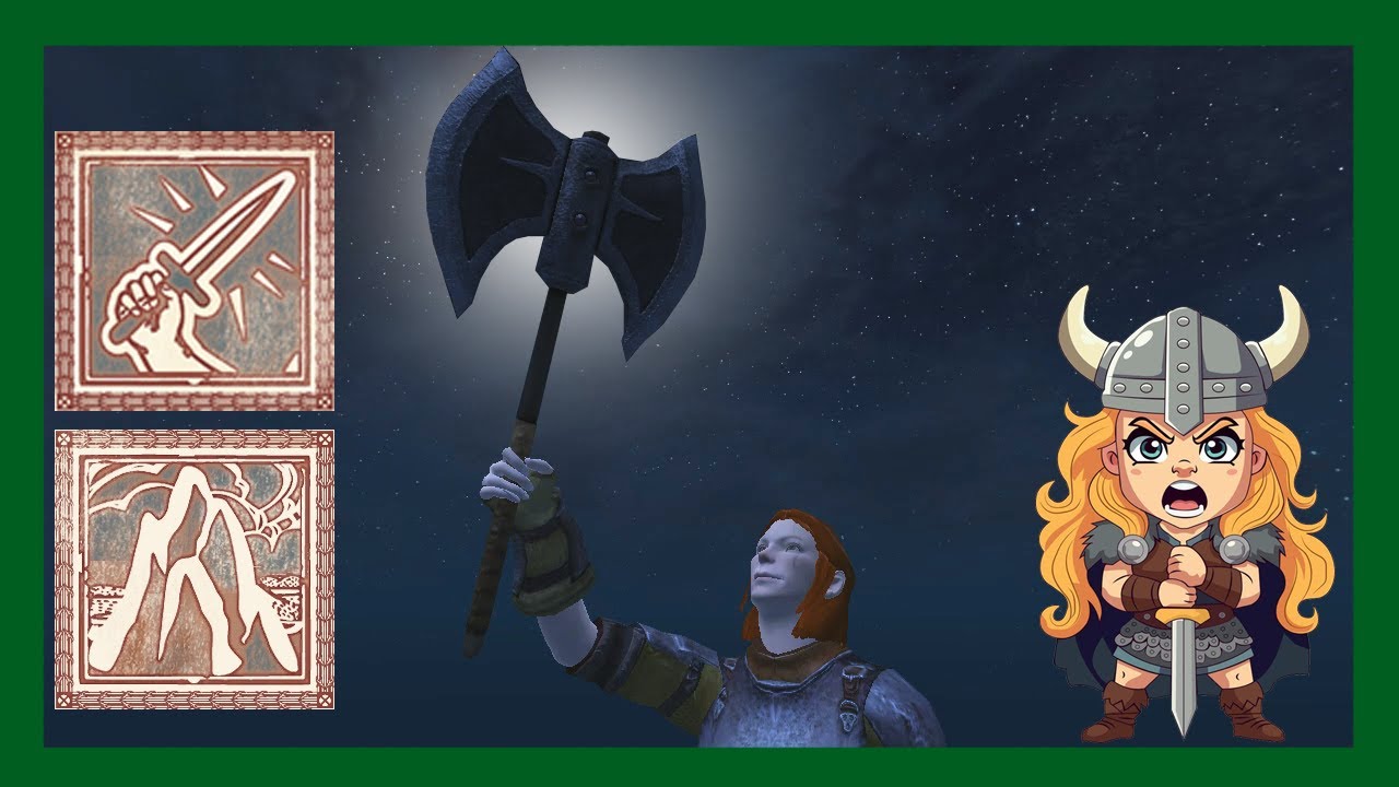 Barbarian gains ancient power (TES:Oblivion)