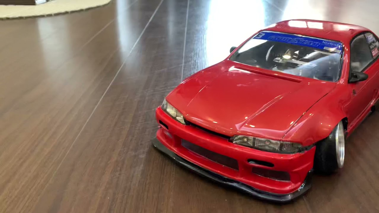 Hanoi RC Drift Car #74 Nissan Silvia S14 Labo Test Drive #grk #rcdrift