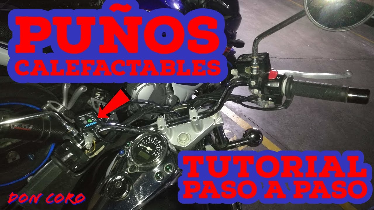 Pu&ntilde;os calefactables.Tutorial paso a paso