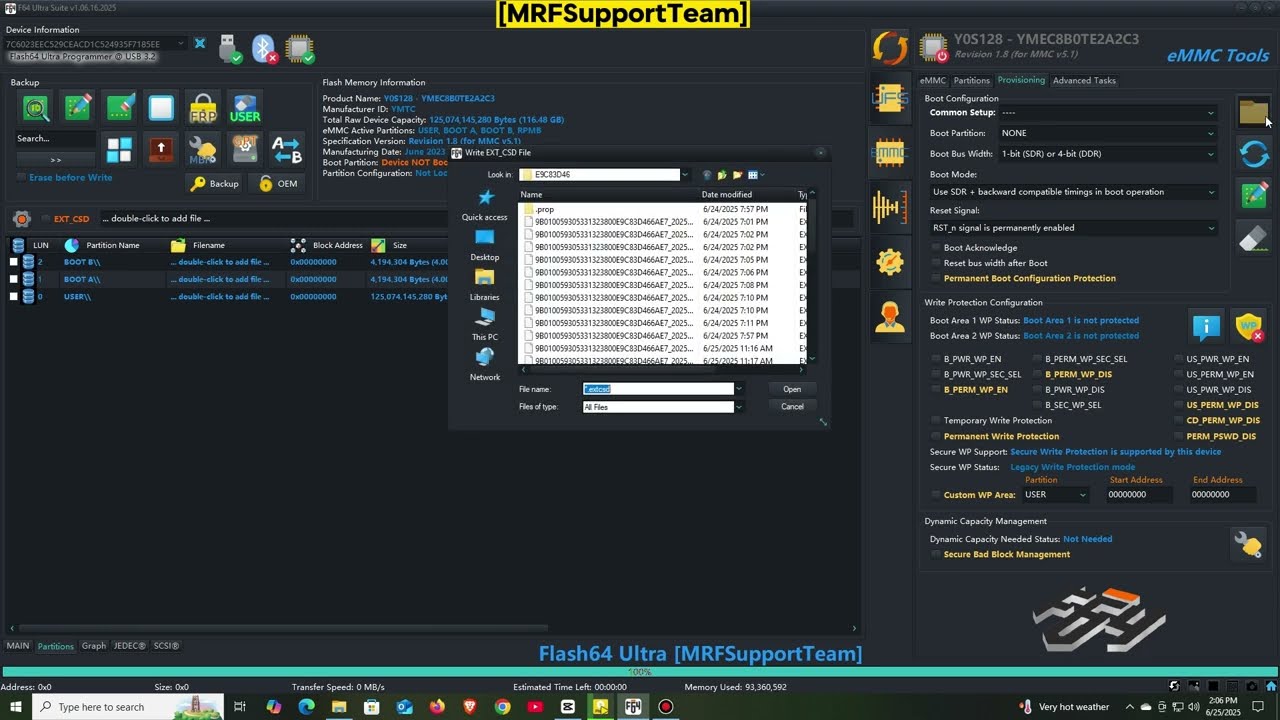 YMTC EMMC 5.1 Provisioning + Firmware Flashing | Full Tutorial | Flash64 Ultra 🔥✅